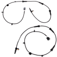 Rear, Driver and Passenger Side ABS Speed Sensors