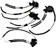 Front and Rear, Driver and Passenger Side Door Lock Actuators