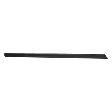 Front, Driver and Passenger Side Door Molding and Beltlines, Textured Black