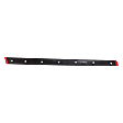 Front, Driver and Passenger Side Door Molding and Beltlines, Textured Black