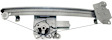 Front, Driver and Passenger Side Power Window Regulator, With Motor