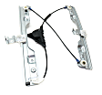 Front, Driver and Passenger Side Power Window Regulators, without Motors