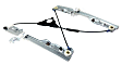 Front, Driver and Passenger Side Power Window Regulators, without Motors