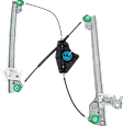 2010 Nissan Maxima - Front, Driver and Passenger Side Power Window Regulator, Without Motor