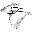 Front, Driver and Passenger Side Window Regulators, Power