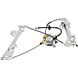 Front, Driver and Passenger Side Window Regulators, Power