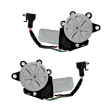 Front, Driver and Passenger Side Window Motor, New