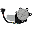 Front, Driver and Passenger Side Window Motor, New