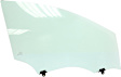 Front, Driver and Passenger Side Door Glass, Green Tint, Replaces NAGS No. FD23371 GTYN, FD23372 GTYN