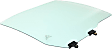 Rear, Driver and Passenger Side Door Glass, Green Tint, Replaces NAGS No. FD21031 GTYN, FD21032 GTYN