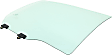 Rear, Driver and Passenger Side Door Glass, Green Tint, Replaces NAGS No. FD21031 GTYN, FD21032 GTYN
