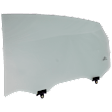 Rear, Driver and Passenger Side Door Glasses, Green Tint, Replaces NAGS Number FD25642GTY FD25643GTY