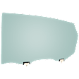 Rear, Driver and Passenger Side Door Glasses, Green Tint, Replaces NAGS Number FD25765GTY FD25766GTY