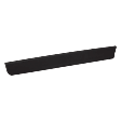 Rear, Driver and Passenger Side Door Molding and Beltlines, Textured Black