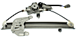 Rear, Driver and Passenger Side Power Window Regulators, with Motors
