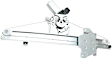 Front and Rear, Driver and Passenger Side Power Window Regulator, With Motor
