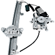Rear, Driver and Passenger Side Window Regulators, Power, with Motor
