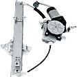 Rear, Driver and Passenger Side Window Regulators, Power, with Motor