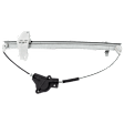 Rear, Driver and Passenger Side Power Window Regulator, Without Motor
