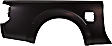 Rear, Driver and Passenger Side Quarter Panel