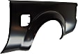 Rear, Driver and Passenger Side Quarter Panel