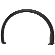 2015-2024 Nissan Murano - Rear, Driver and Passenger Side Fender Trim, Textured Black