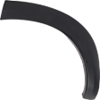 Rear, Driver and Passenger Side, Front Section Fender Trim, Textured Black