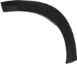 Rear, Driver and Passenger Side, Rear Section Fender Trim, Textured Black
