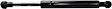 Driver and Passenger Side Trunk Lid Lift Supports, Sedan