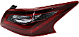 2016-2018 Nissan Altima - Driver and Passenger Side, Outer Halogen Tail Light, With bulb(s), OE Replacement