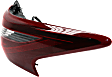 2016-2018 Nissan Altima - Driver and Passenger Side, Outer Halogen Tail Light, With bulb(s), OE Replacement