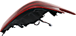 2016-2018 Nissan Altima - Driver and Passenger Side, Outer Halogen Tail Light, With bulb(s), OE Replacement
