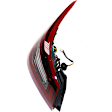 Driver Side, Inner And Outer Halogen Tail Light, With bulb(s), OE Replacement