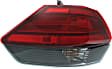 Driver and Passenger Side, Outer Tail Lights, with Bulbs, Halogen, Mounts on Body, CAPA Certified
