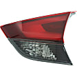 Driver and Passenger Side, Inner and Outer Halogen Tail Light, With bulb(s), OE Replacement