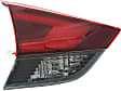 Driver and Passenger Side, Inner Tail Lights, with Bulbs, Halogen, Mounts on Liftgate