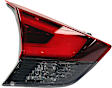 Driver and Passenger Side, Inner Tail Lights, with Bulbs, Halogen, Mounts on Liftgate, CAPA Certified