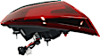 Driver and Passenger Side, Inner Tail Lights, with Bulbs, Halogen, Mounts on Liftgate, CAPA Certified