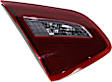 Driver and Passenger Side, Inner Tail Lights, with Bulbs, Halogen, Mounts On Trunk Lid, For Models Without Sport Package