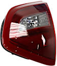 Driver and Passenger Side, Inner Tail Lights, with Bulbs, Halogen, Mounts On Trunk Lid, For Models Without Sport Package
