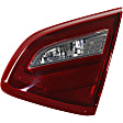 Passenger Side, Inner and Outer Halogen Tail Light, With bulb(s), OE Replacement, CAPA Certified