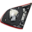 Driver and Passenger Side, Inner and Outer Halogen Tail Lights, With Bulbs, CAPA CERTIFIED