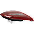 Driver and Passenger Side, Inner and Outer Halogen Tail Lights, With Bulbs, CAPA CERTIFIED