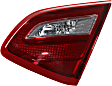 Driver and Passenger Side, Inner and Outer Tail Lights, with Bulbs, Halogen, Mounts On Trunk Lid, For Models Without Sport Package