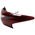 Passenger Side, Inner and Outer Tail Lights, With bulb(s), Halogen, Standard type, CAPA Certified