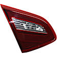 Driver and Passenger Side, Inner and Outer Halogen Tail Lights, With Bulbs, CAPA Certified