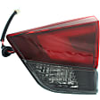 Passenger Side, Inner and Outer Halogen Tail Light, With bulb(s), OE Replacement