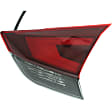 Passenger Side, Inner and Outer Halogen Tail Light, With bulb(s), OE Replacement