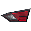 Driver and Passenger Side, Inner and Outer Halogen Tail Light, With bulb(s), OE Replacement