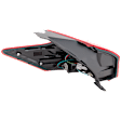 Driver and Passenger Side Halogen Tail Light, With bulb(s), OE Replacement